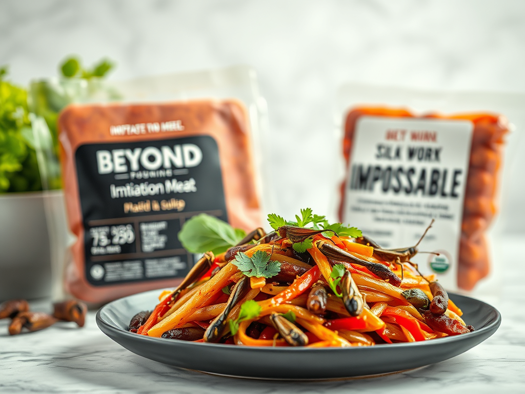 Plant-Based Meat vs. Insects: Which Will&nbsp;Prevail?